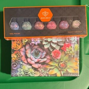 Modelones Nail Polish Set with Colorful Succulent Puzzle